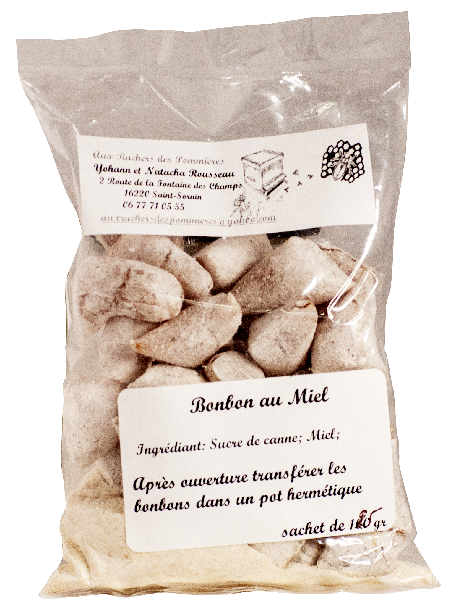 Bonbons au Miel 125g / en sachet