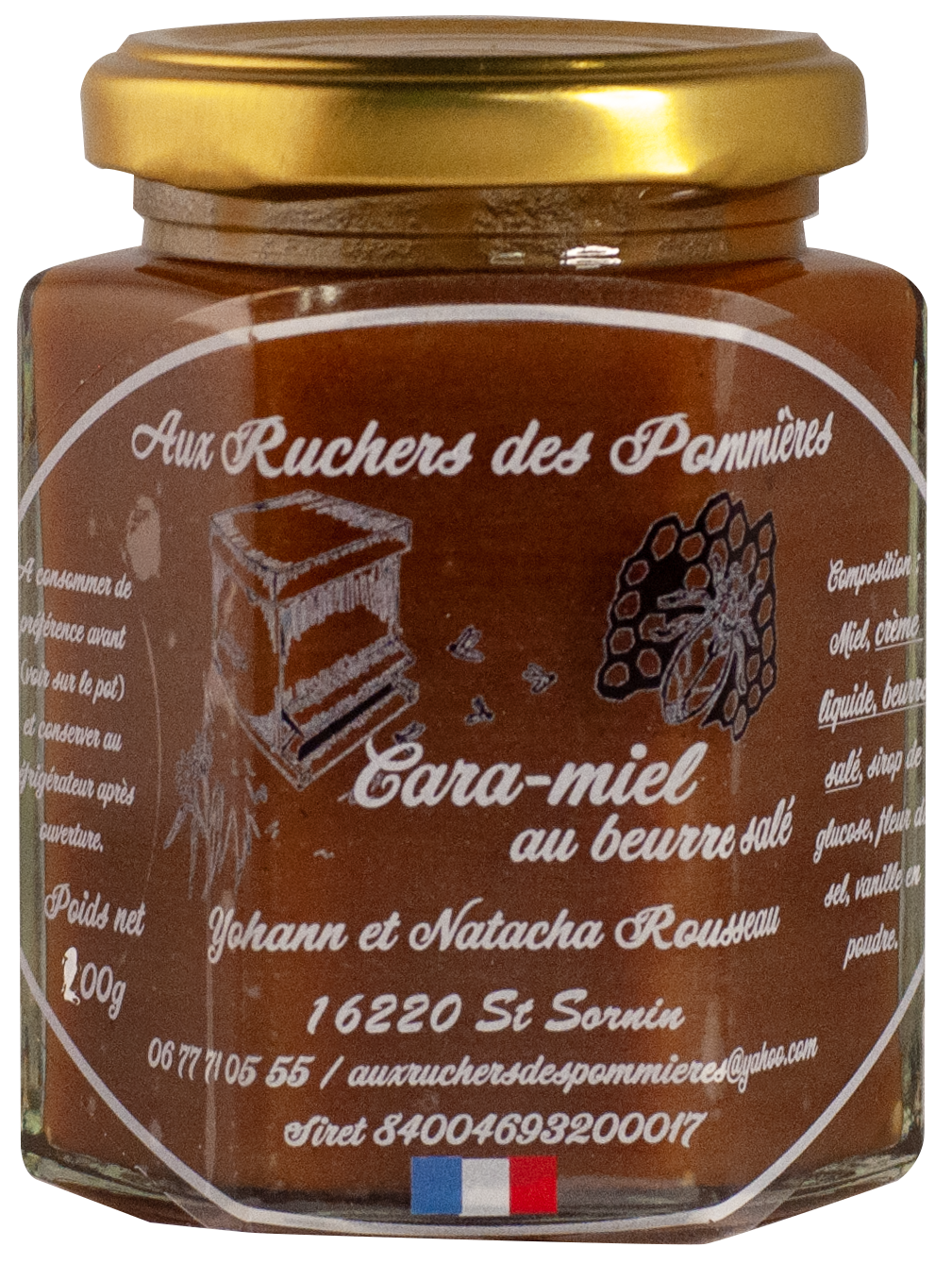 Cara-miel au beurre salé 200g