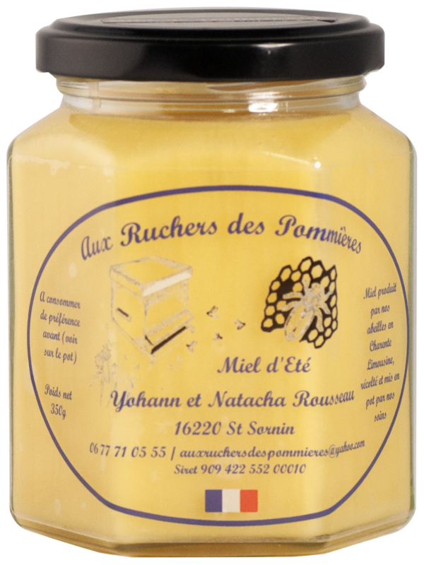 Miel de Tournesol crémeux 350g