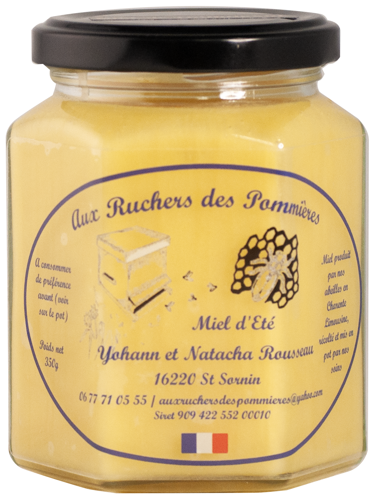 Miel de Tournesol crémeux 350g