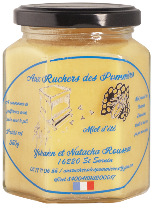 Miel de fleurs crémeux 350g