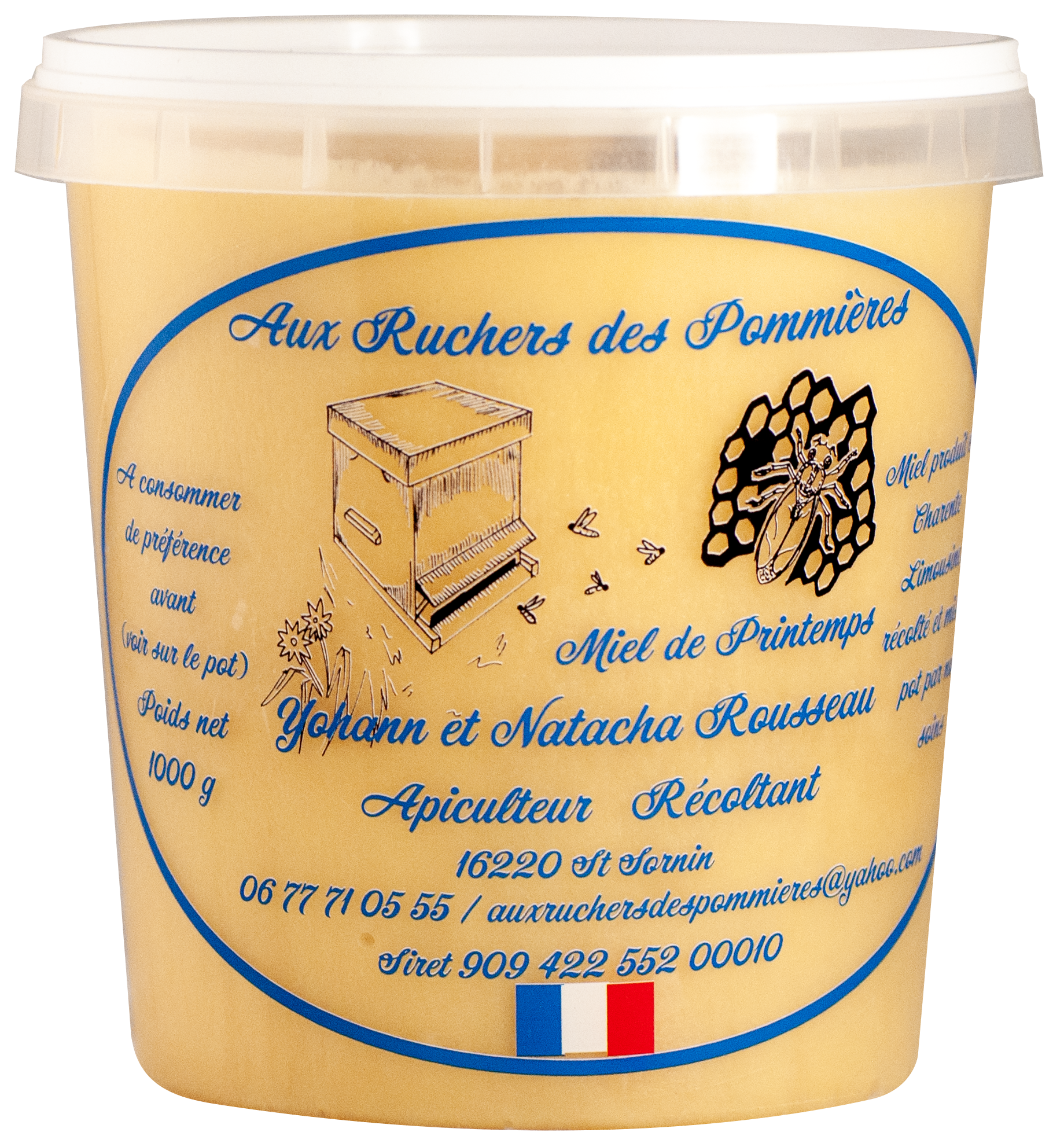 Miel Crémeux Colza 1Kg