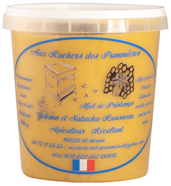 Miel Crémeux de fleures sauvages 1Kg