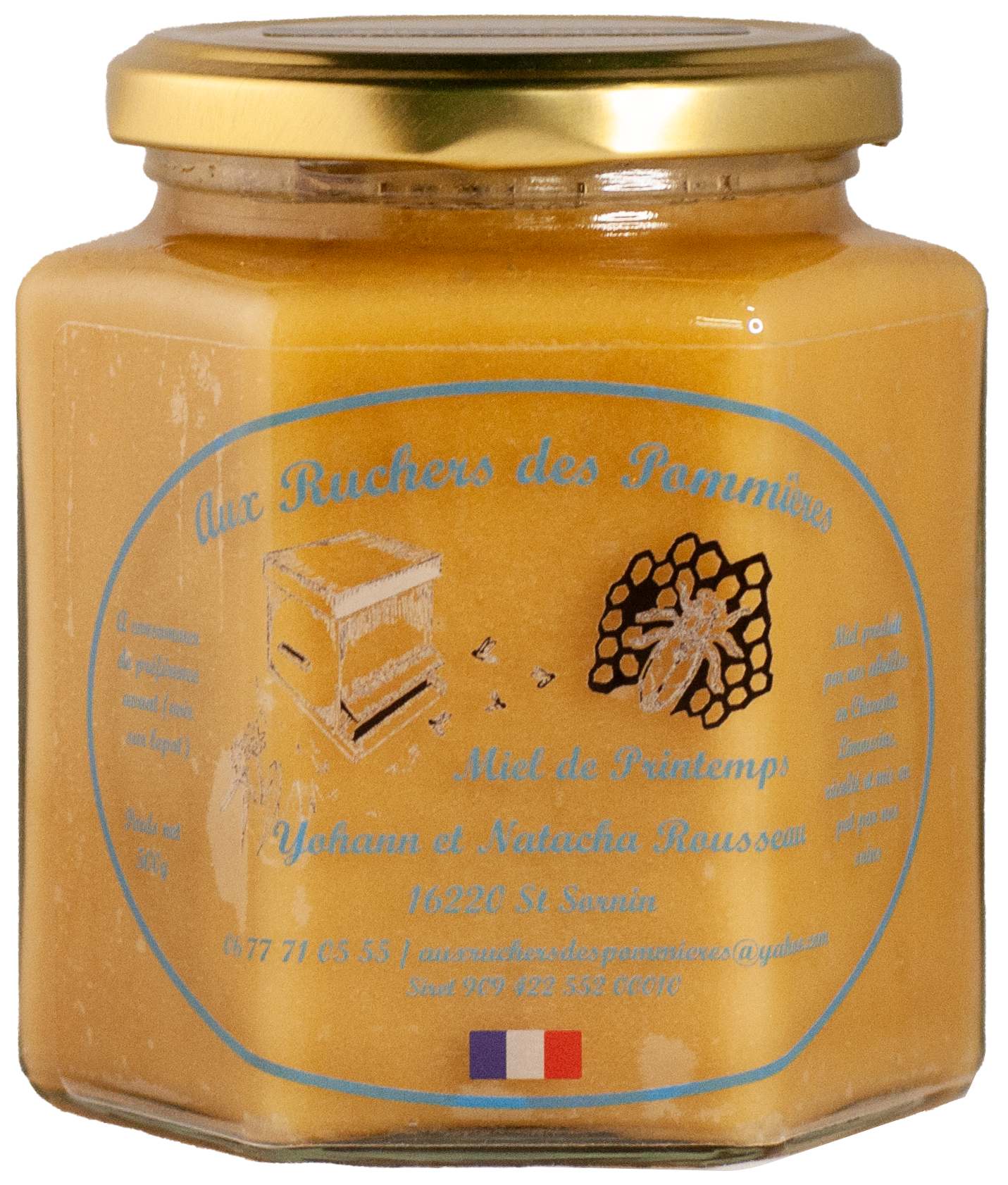Miel Crémeux de fleures sauvages 500g