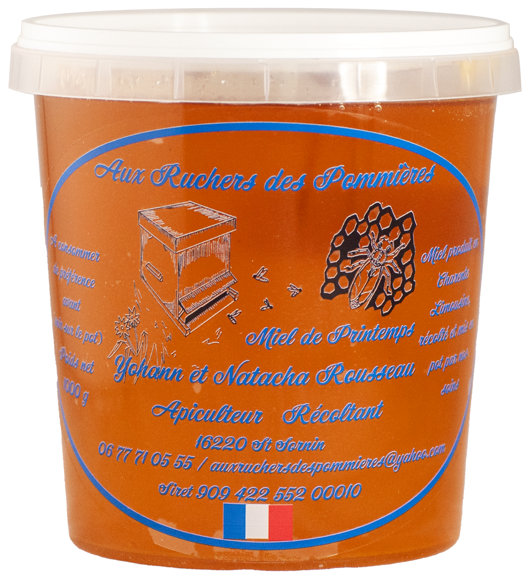 Miel de fleurs sauvages 1Kg