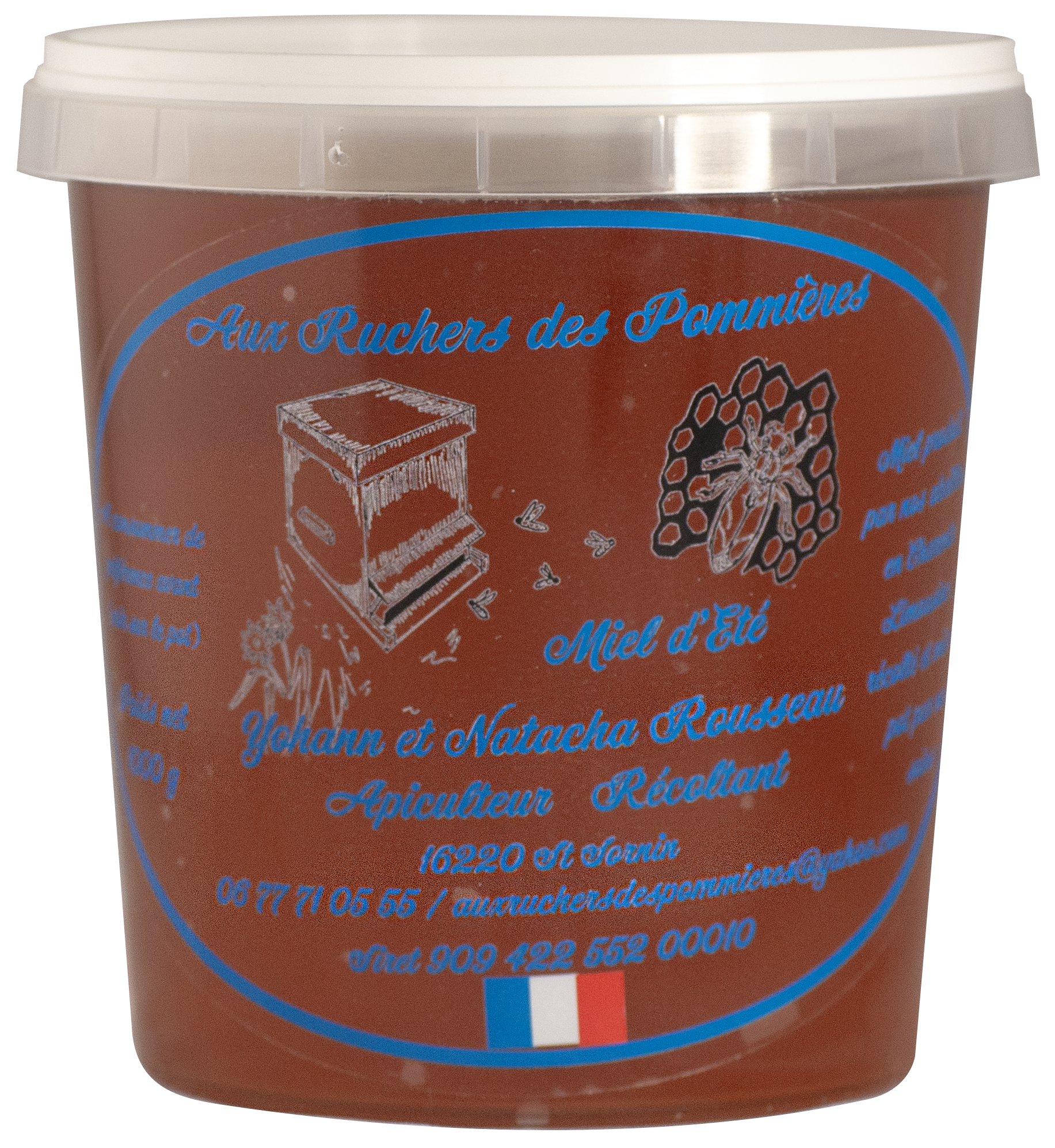 Miel de fleurs sauvages 1Kg