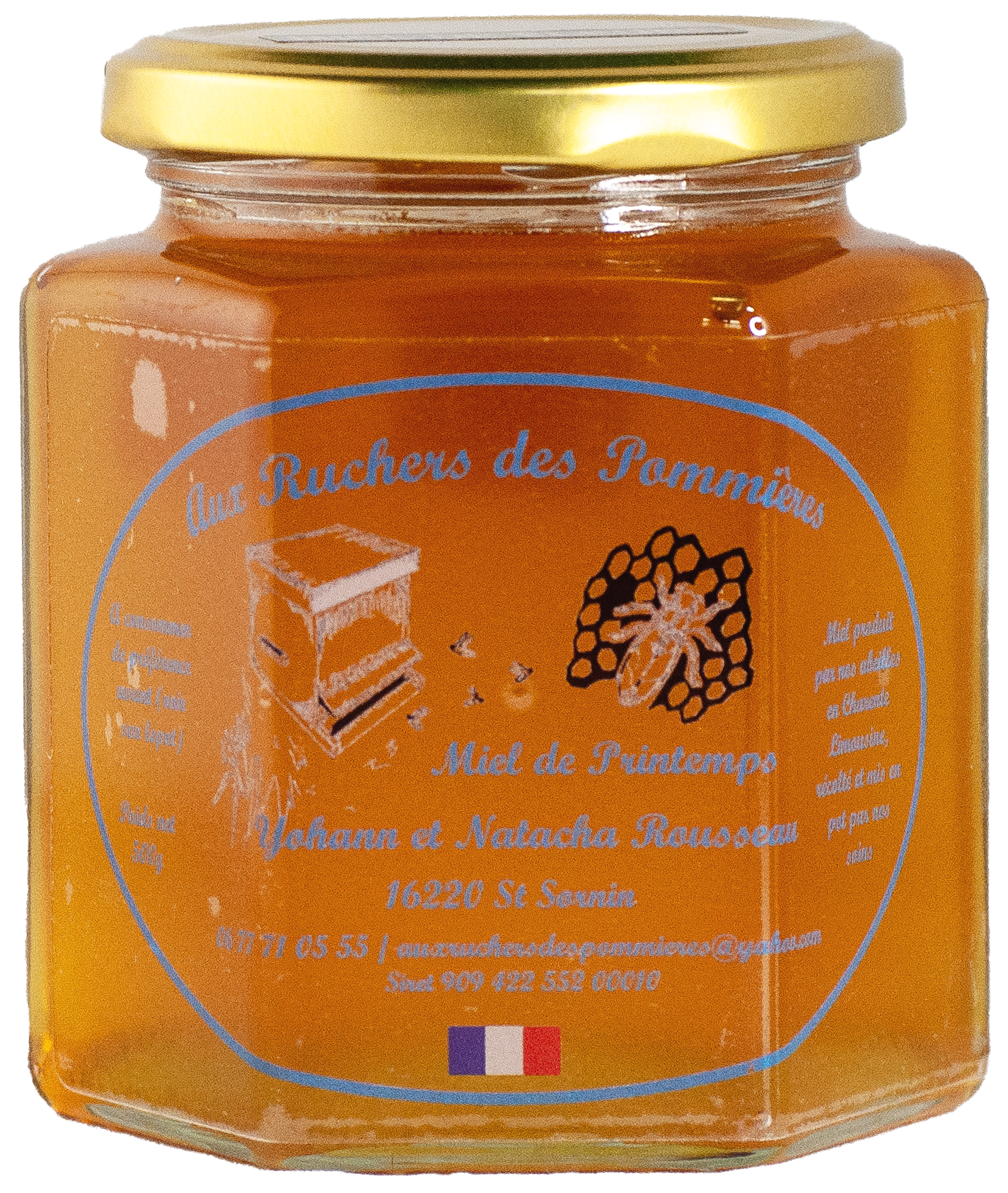 Miel de fleurs sauvages 500g
