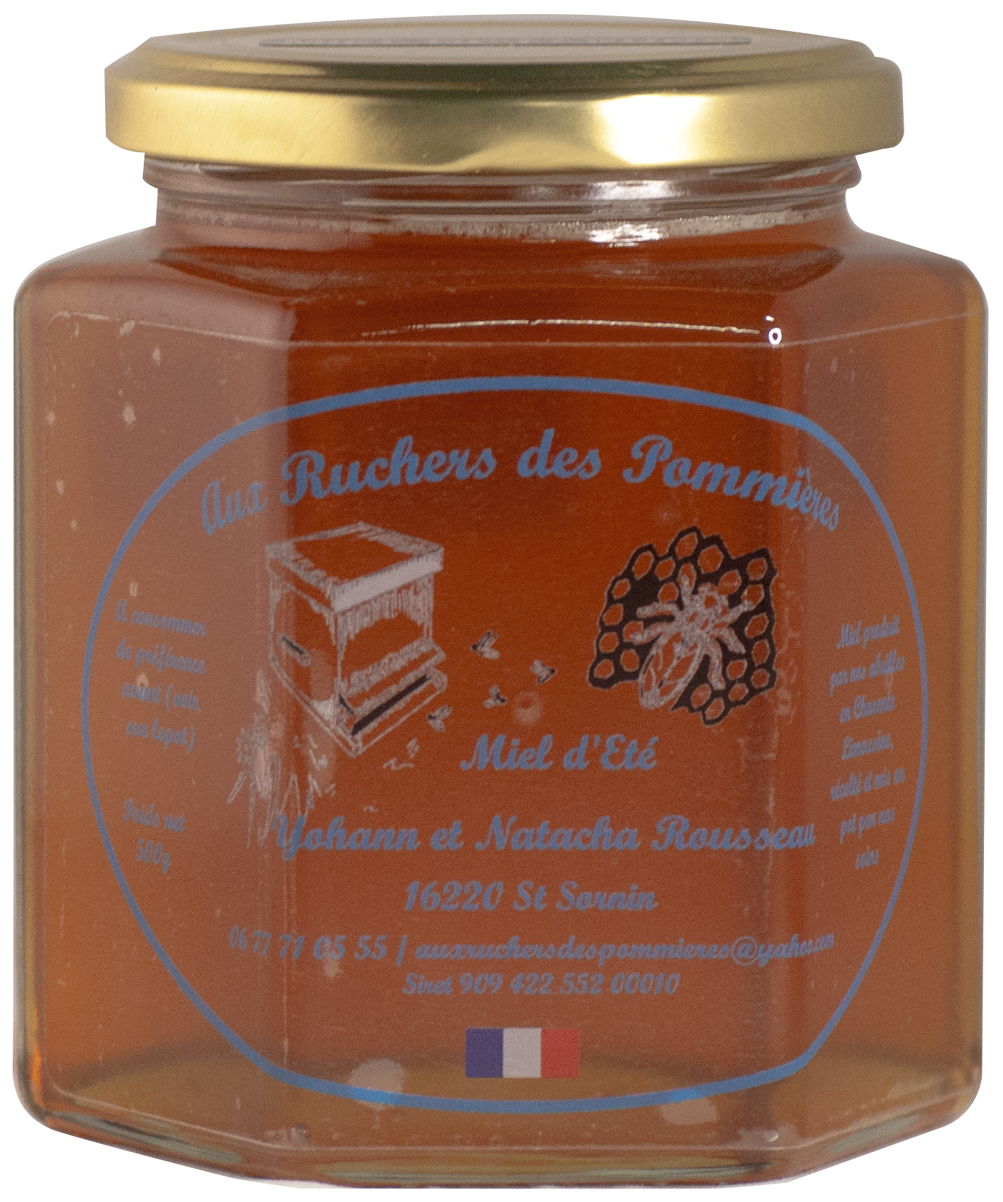 Miel de fleurs sauvages 500g