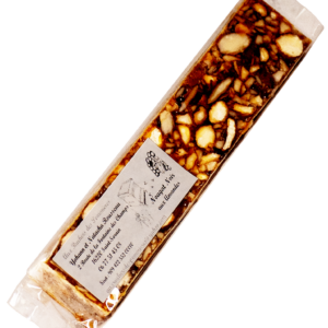 Nougat noir, barrette de 100g