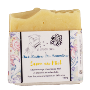 Savons miel calendula 100g