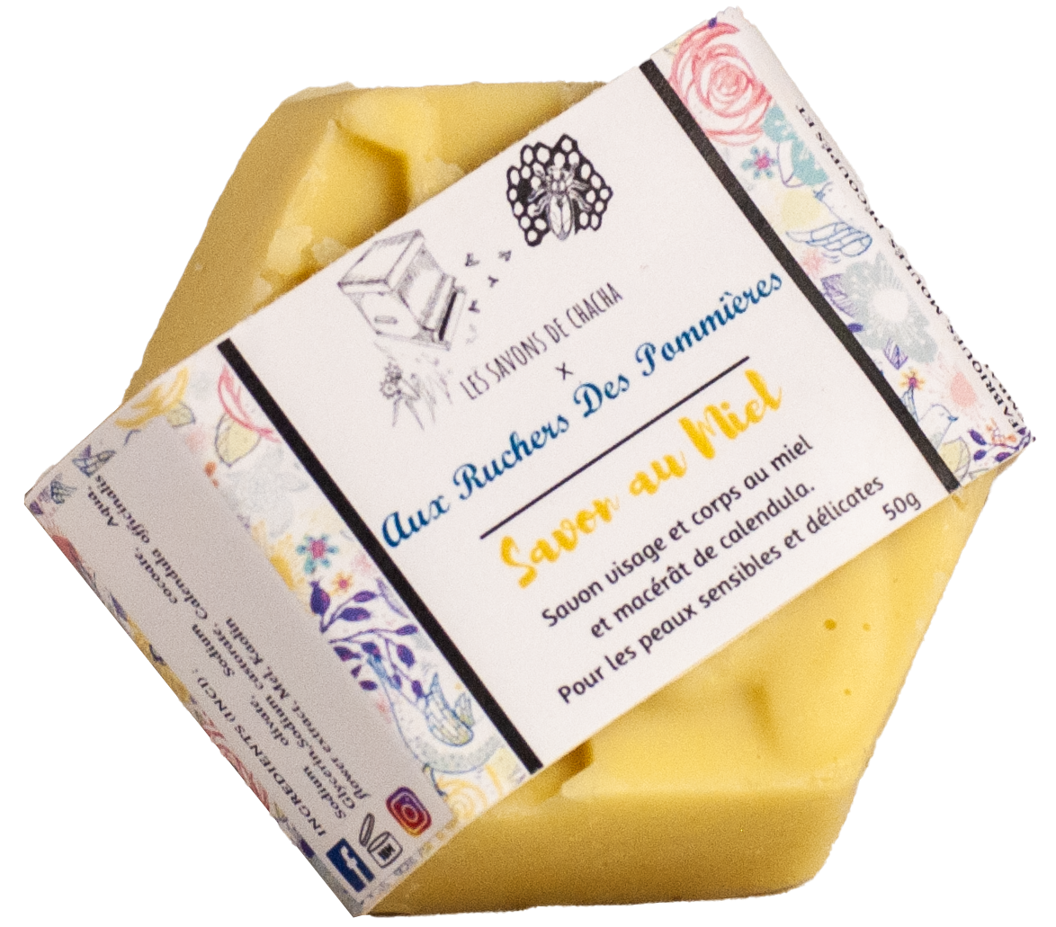 Savons miel calendula 50g