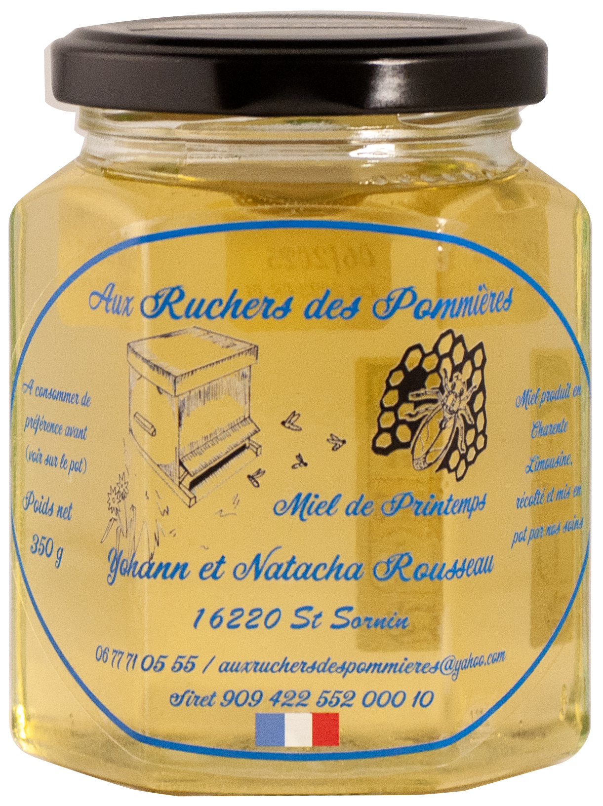 Miel d’acacia 350g