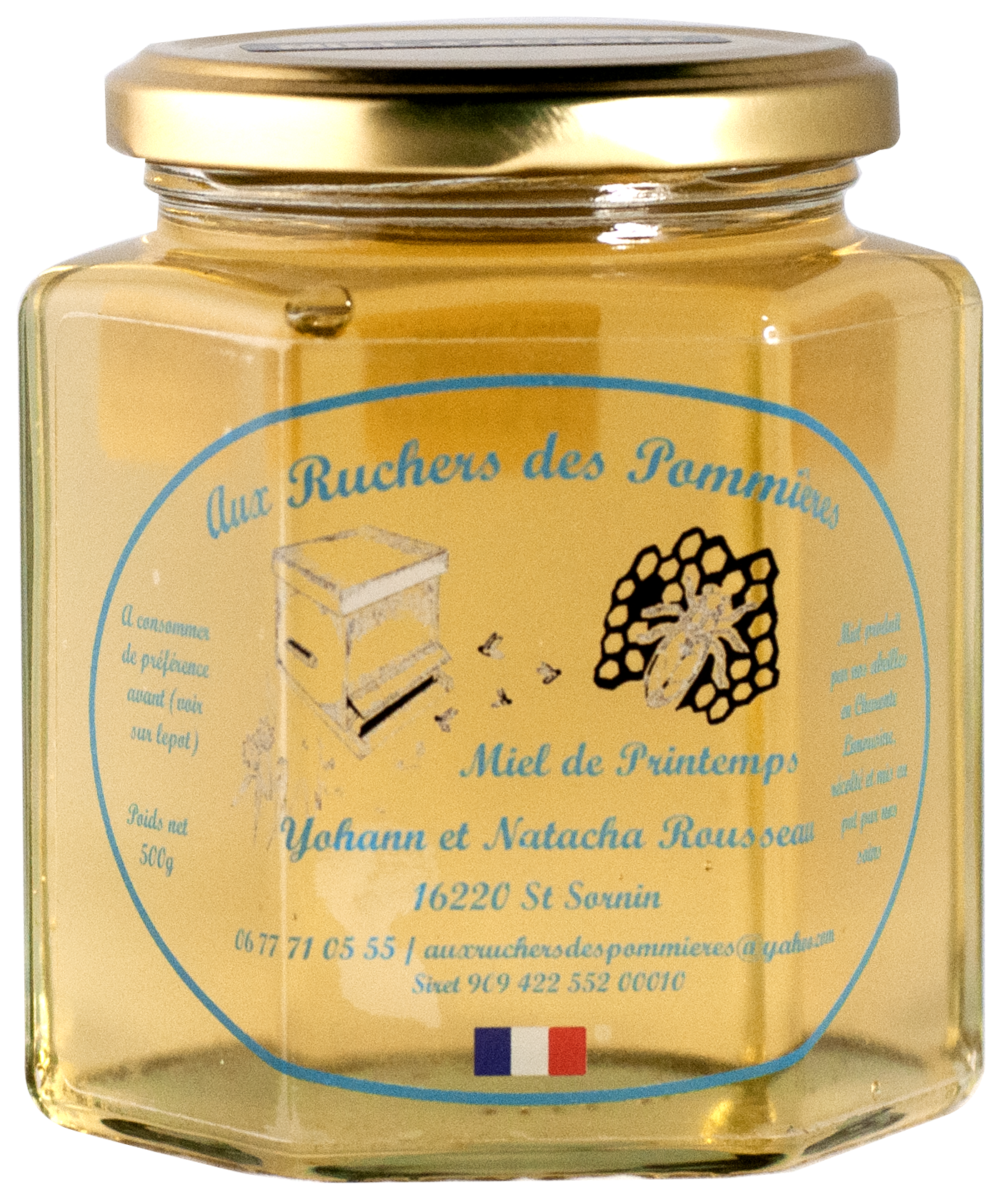 Miel d’acacia 500g